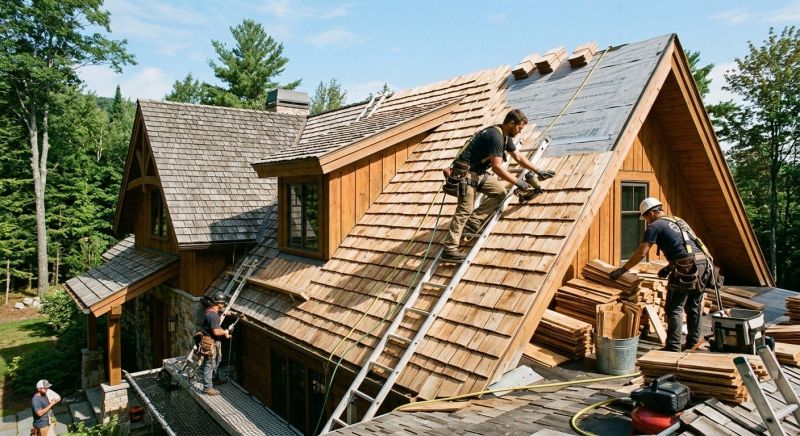 Cedar Shingles Replacement detail
